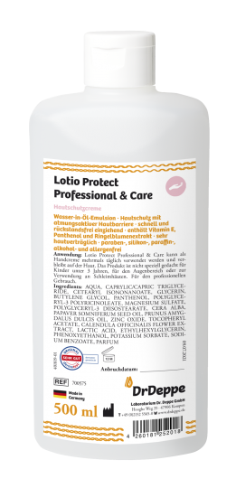 Lotio Protect Professional & Care* 18x500ml – Hautschutzcreme für den Pflegebereich